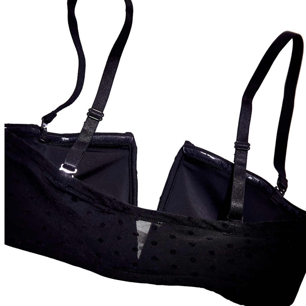 Free People Sierra Bandeau Wireless Bra Black - Picture 7 of 8